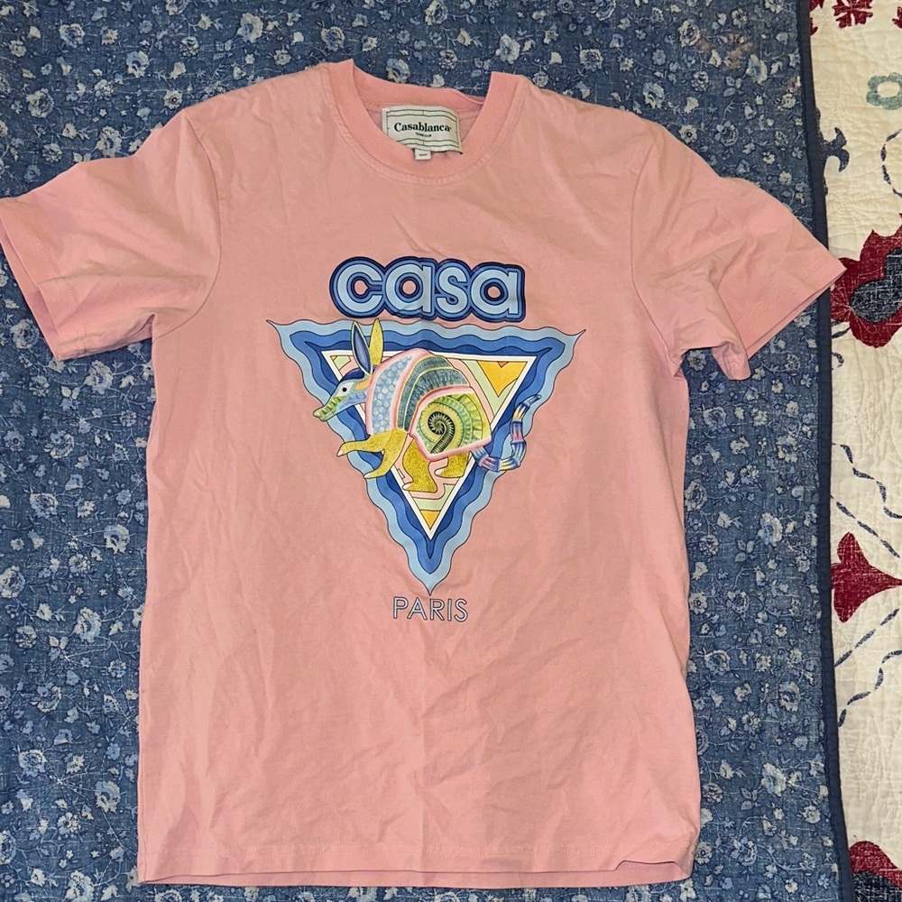 Casa Marron Pink Short Sleeve Tee